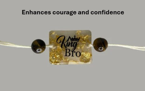 RAJYOTSA TIGER EYE STONE RAKHI