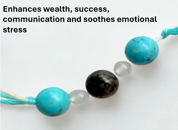 DIVYATRAYA GEMSTONE RAKHI