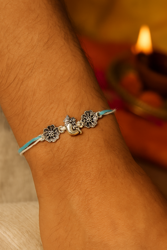 EKDANTA PURE SILVER RAKHI