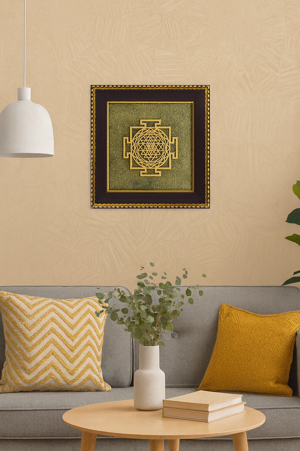 VASTU SHAKTI SHREE YANTRA RAW PYRITE