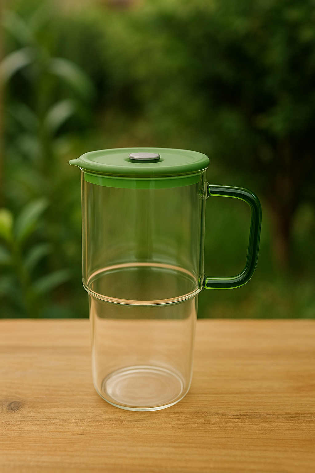 GLEAMSIP GLASS TUMBLER WITH STRAW