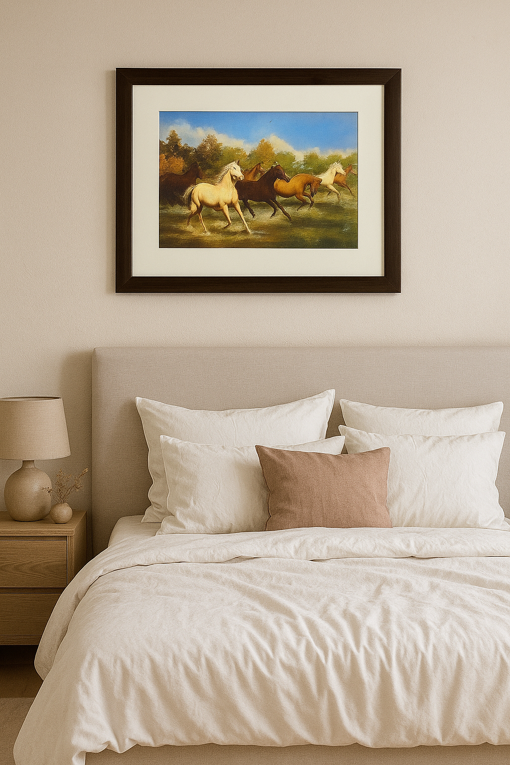 SaptAshwa Wall Painting