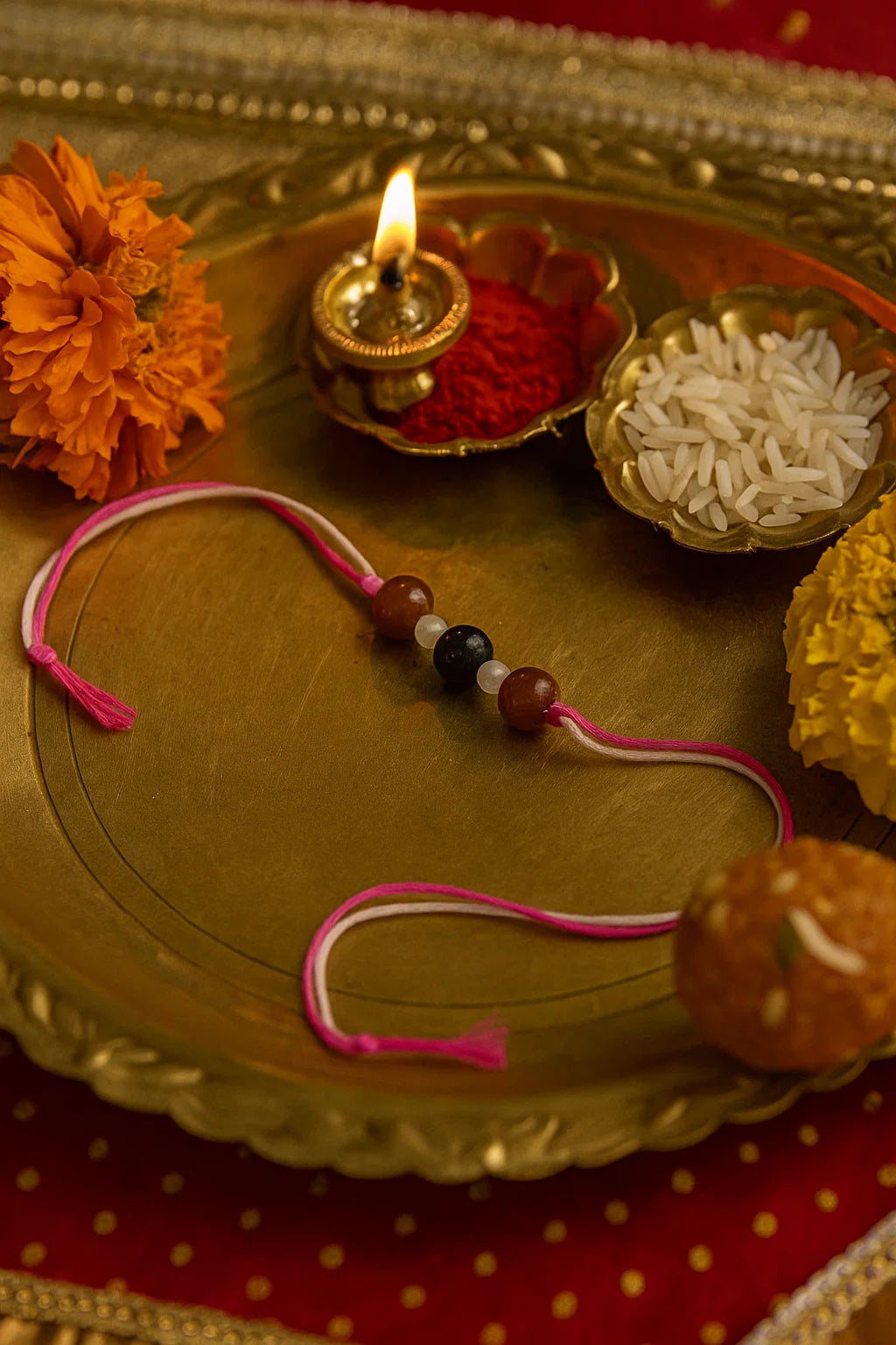 TEJASBANDHAN GEMSTONE RAKHI