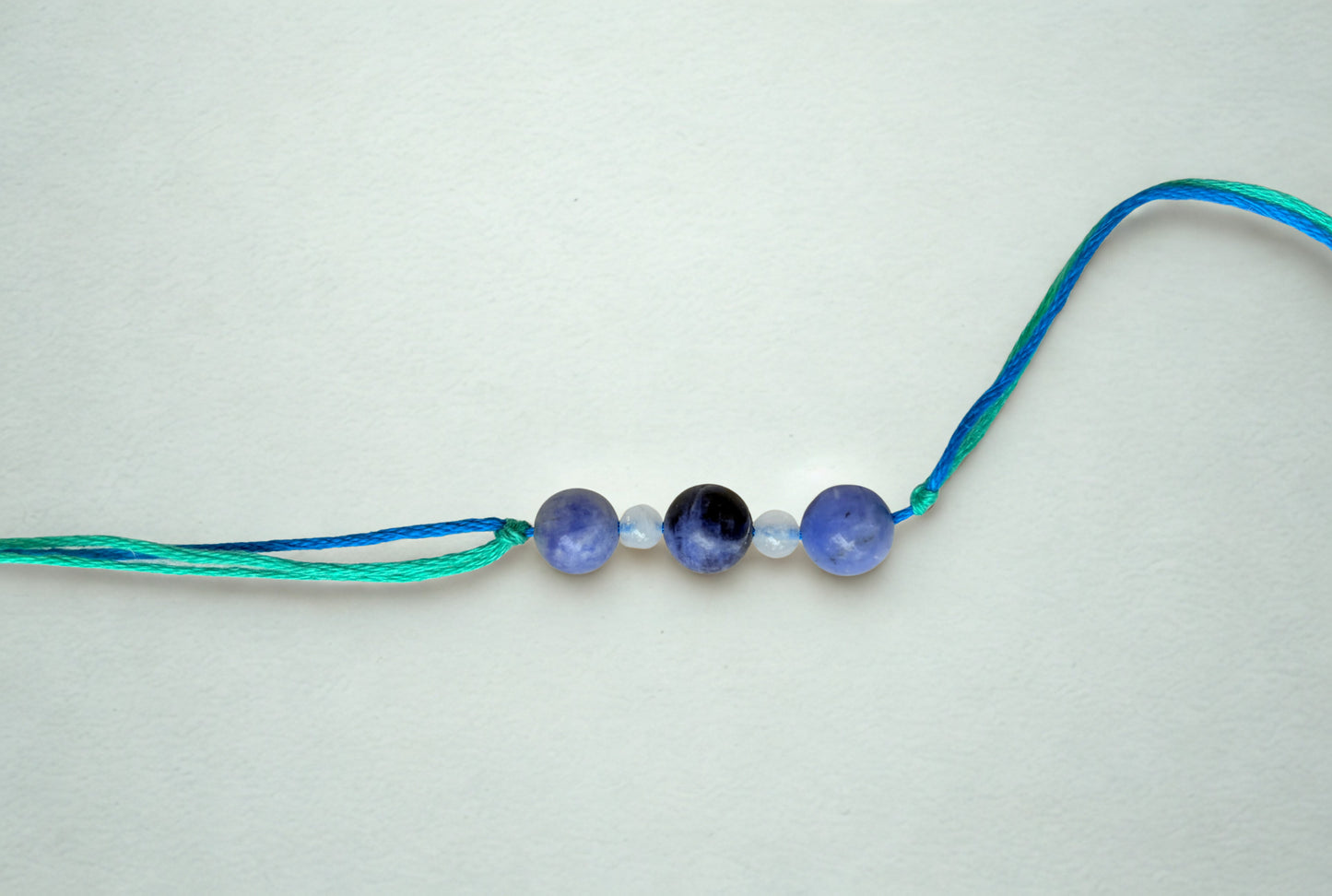 NEELSHWET GEMSTONE RAKHI