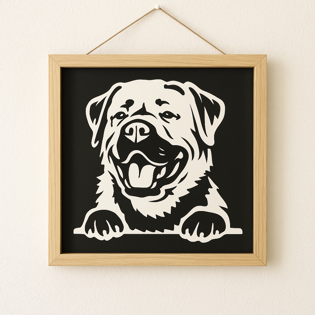 CUTE PUPPY 3D WALL DECOR