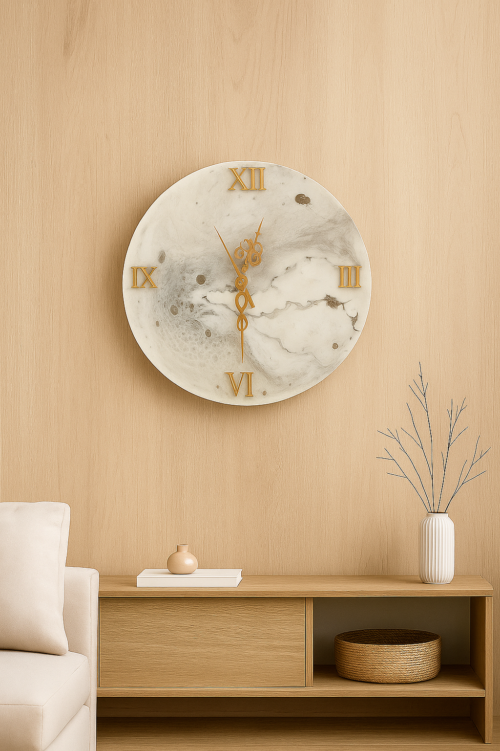 RESIN CLOCK