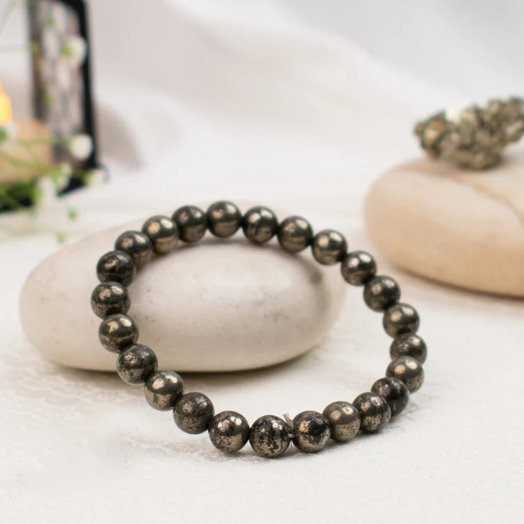 Raw Pyrite Bracelet