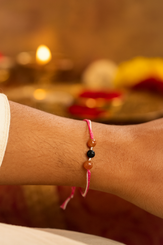 TEJASBANDHAN GEMSTONE RAKHI