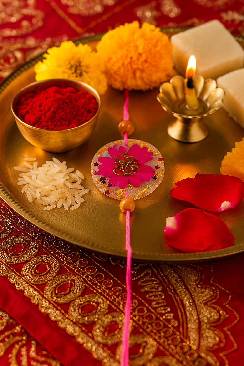 VIGHNAHARTA SUNSTONE RAKHI