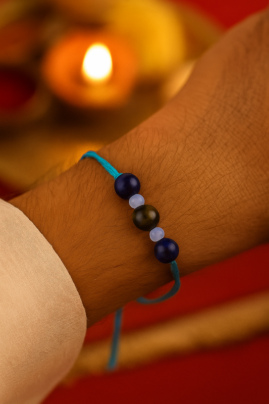 DIVYASHRINGA GEMSTONE RAKHI