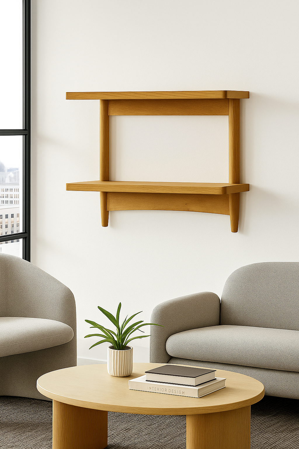 OAKLIFT WALL MOUNT SHELF