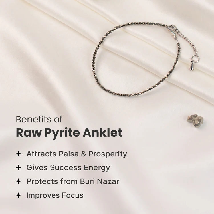 PYRITE ANKLET