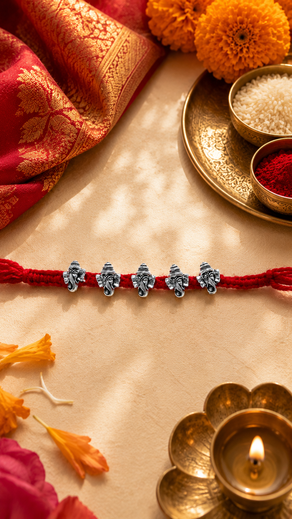 Panchmukhi Ganesh Rakhi