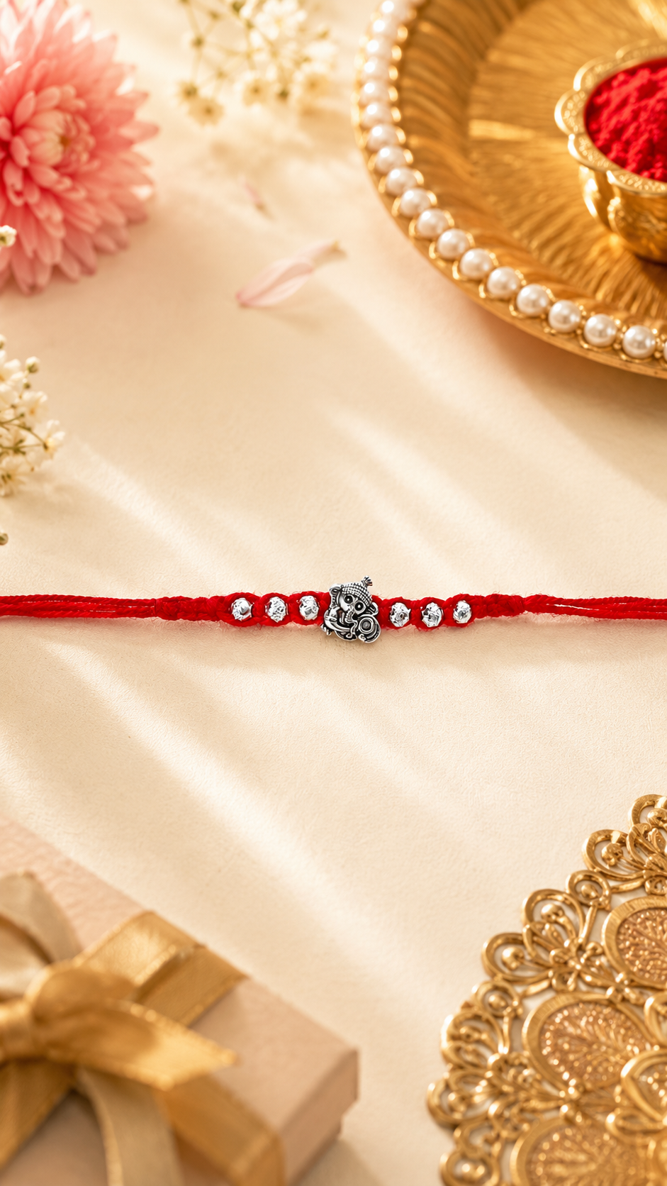 Ganesha Charm Rakhi