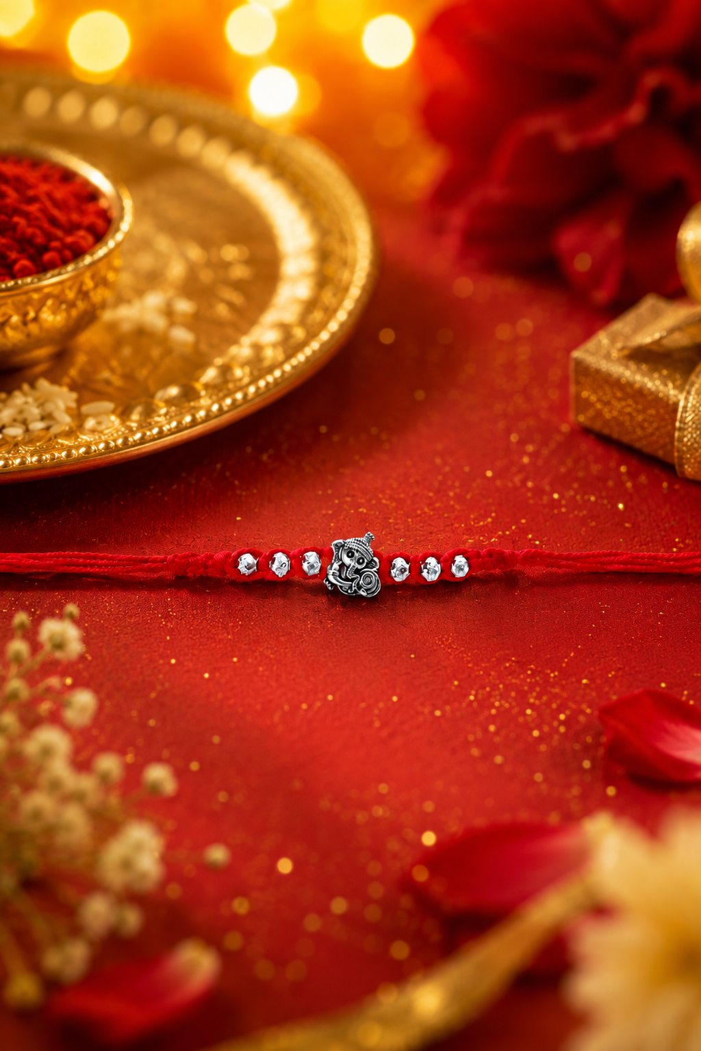 Ganesha Charm Rakhi