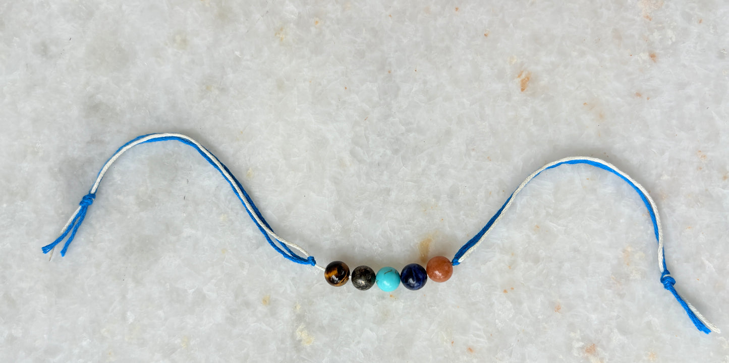 PANCHAMRIT GEMSTONE RAKHI