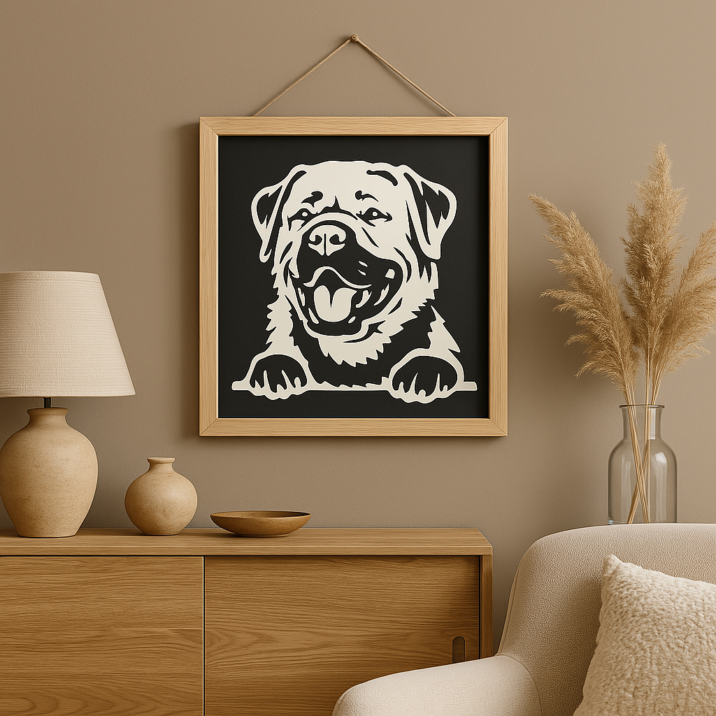 CUTE PUPPY 3D WALL DECOR